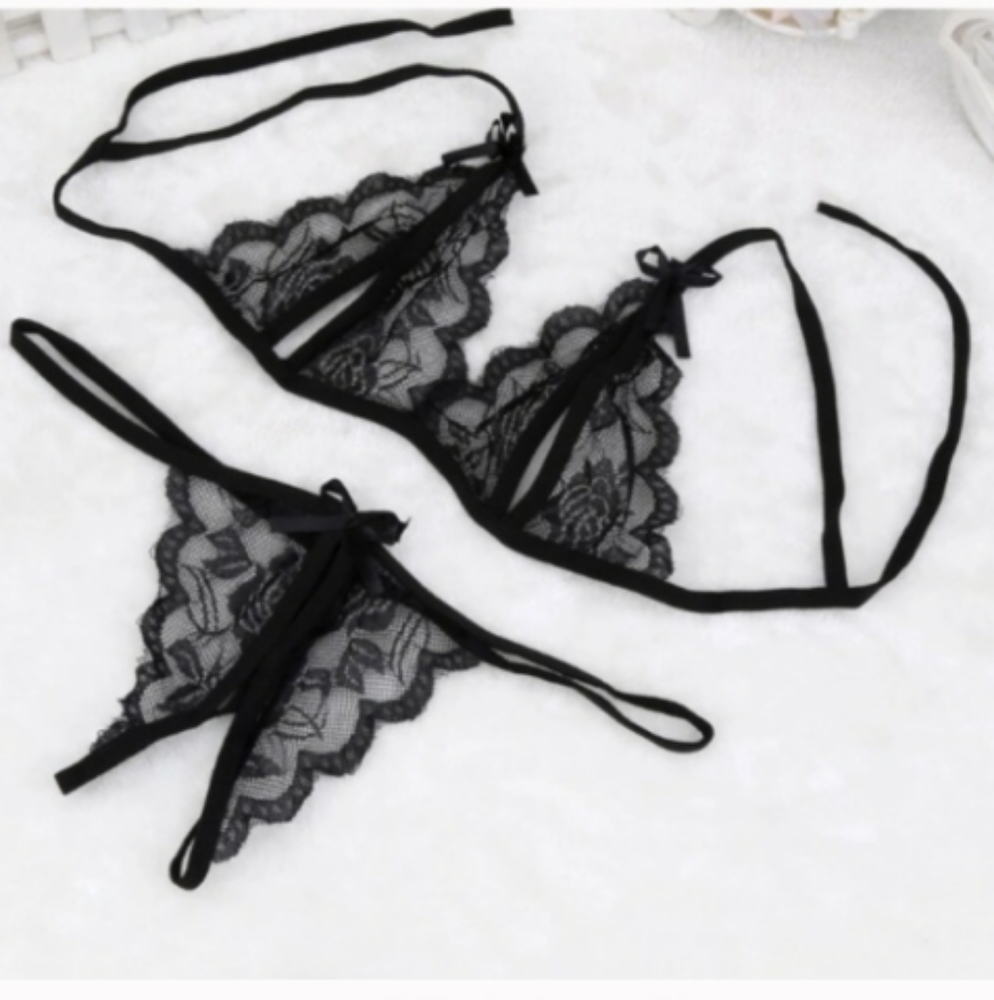 BLACK lingerie set